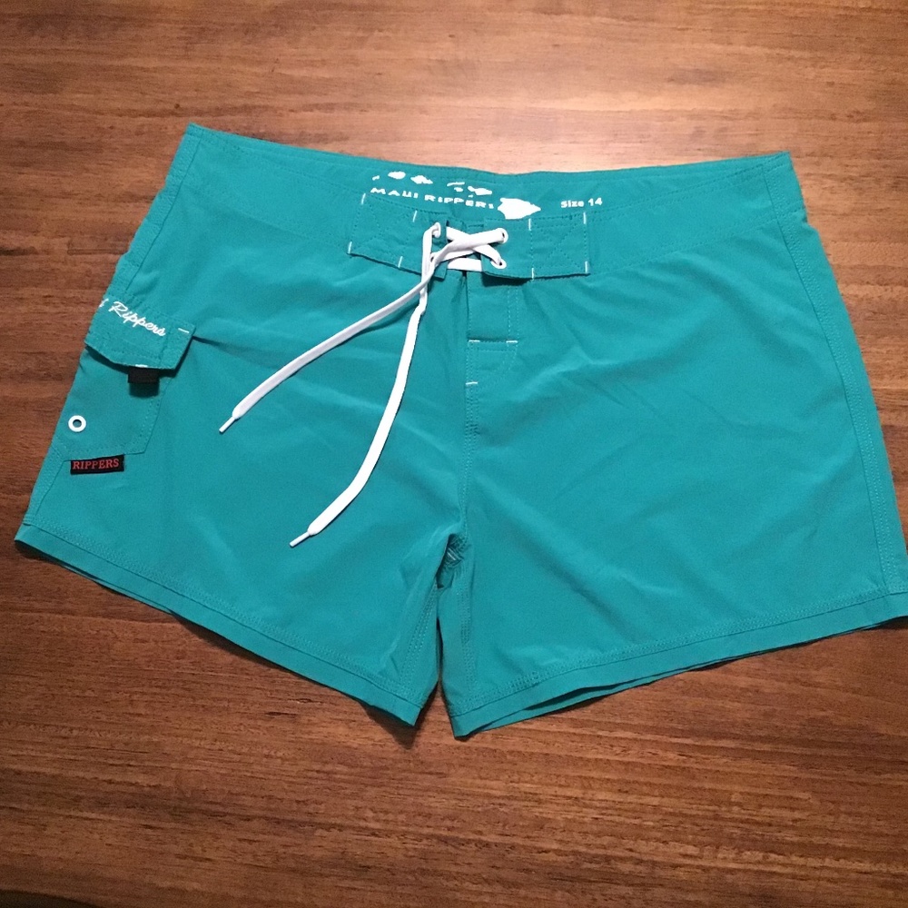 Women's Maui Rippers swim/beach shorts, size 14